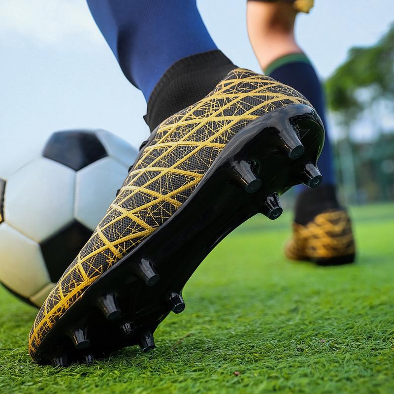 Unisex Football Shoes Men's High -top Socks Long Nails Training Sneakers, Children Football Boots Youth Football Boots
