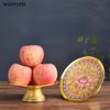 Alloy Household Fruit Tray Censer Supply Platform Water Cup Shrine Lamp Sacrificial Supplies Buddhist Hall Temple Crafts Decor