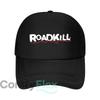 Roadkill Text Design Mesh Baseball Cap For Womens Unisex FeUnisex Beach Dad Hat Hip Hop Snapback Cap