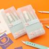 5Pcs/Set Diy Scrapbook Tool Set Tweezers Pens Non-Slip Mats Art Cutting Tools Kit Paper Crafting Carving Craft Paper Pen