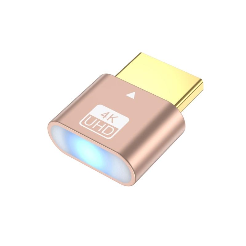 HDTV Virtual Display EDID Emulators Adapters For Headlessly 4K 60Hz Multiple Monitor Expansion On Systems