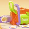Decompression Fidget Toys for Teens Adults 3D Gravity Carrot Saw Model
