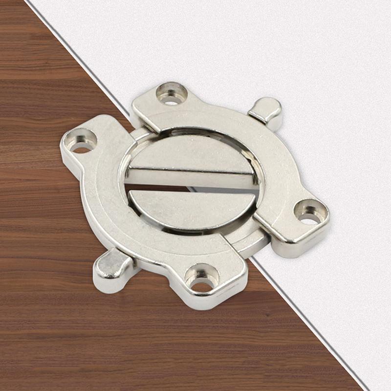 1 Set Woodworking Fastener Furniture Hinges Tabletop Connector Table Buckles Desk Combination For Wardrobe Cabinet Folding Shelf