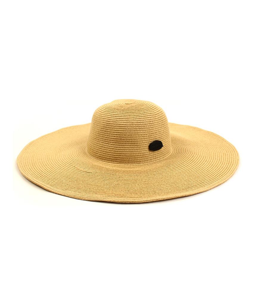 Yunibeosyeolkemiseuteuli Long Beige Wire Cloche Hat Bk Summer Fedora