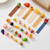 Simulated Fruit Refrigerator Magnet 3D Fruit Resin Fridge Magnet Home Kitchen Office Whiteboard Cabinet Locker Decoration Magnet