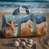 Marine Series Small Carry-on Quilted Travel Bag Multi-functional Sports Gym Unisex