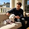 Small Dog Shirts Casual Striped Outfits With Collar Breathable Dog Clothes For Photography Birthday Holiday Party Outdoor Travel