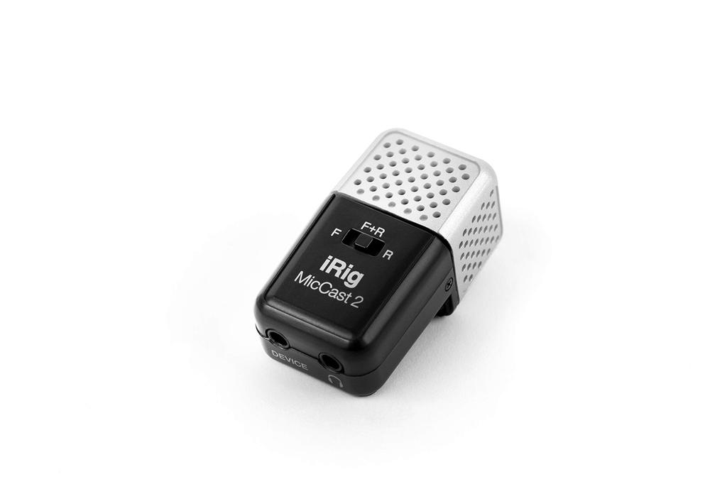 IK Multimedia iRig Mic Cast 2 Mobile Analog Connection Microphone Pocket Size []