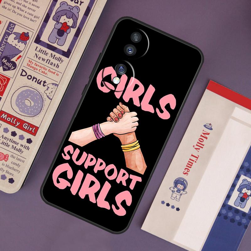 Feminist Girl Case For Honor 200 50 70 90 Lite X9b X9a X8b X8a X8 X9 X9c Honor Magic 7 Lite 6 5 Pro Cover