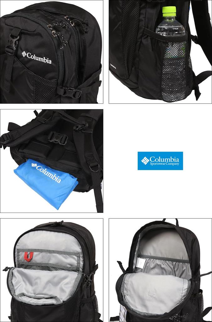 One 036 [Columbia] Backpack, Men's & Women's, Size, Black,