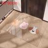 Cartoon Animal Pvc Door Mat With Waterwashable Surface For Home Entrance