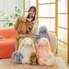 Popular Rabbit Doll Bunny Plush Toy Doll Creative Cute Long-eared Rabbit Doll Gift
