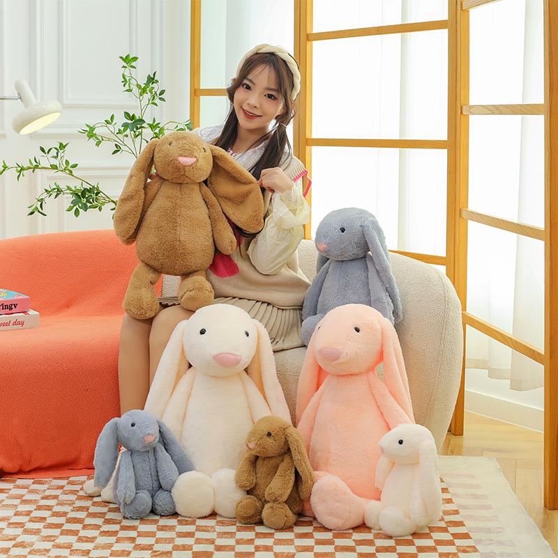 Popular Rabbit Doll Bunny Plush Toy Doll Creative Cute Long-eared Rabbit Doll Gift