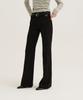 War For Woman [Fleece-Lined][-6Cm Short Version Added] W1100 Bootcut Denim Pants_Black