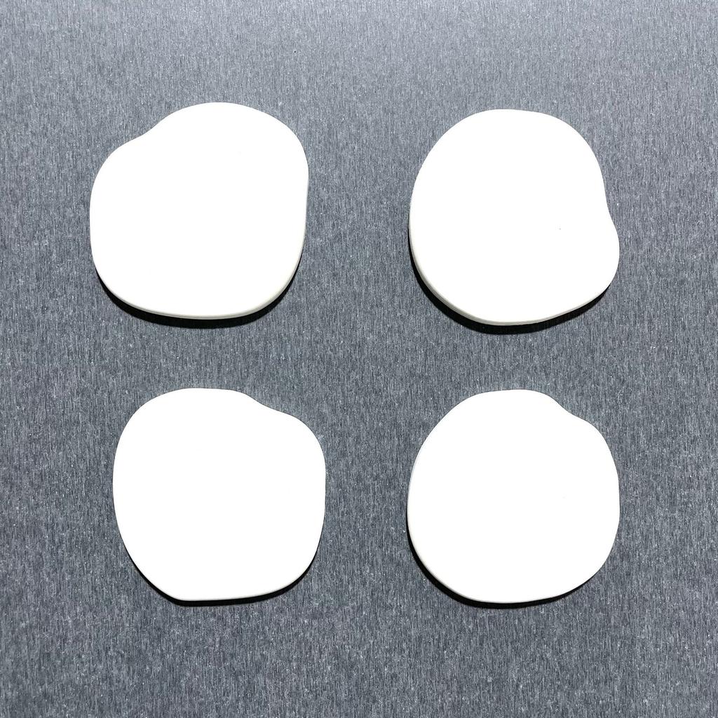 4PCS/8pcs Diatomite Coasters Set Unique Absorbent Drink Coasters Modern Desk Cup Mats for Office Home Use