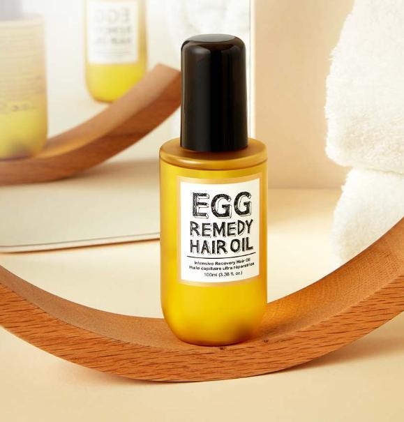 Too cool for school Egg Remedy Hair Oil 100ml – Nourishing & Shine Care