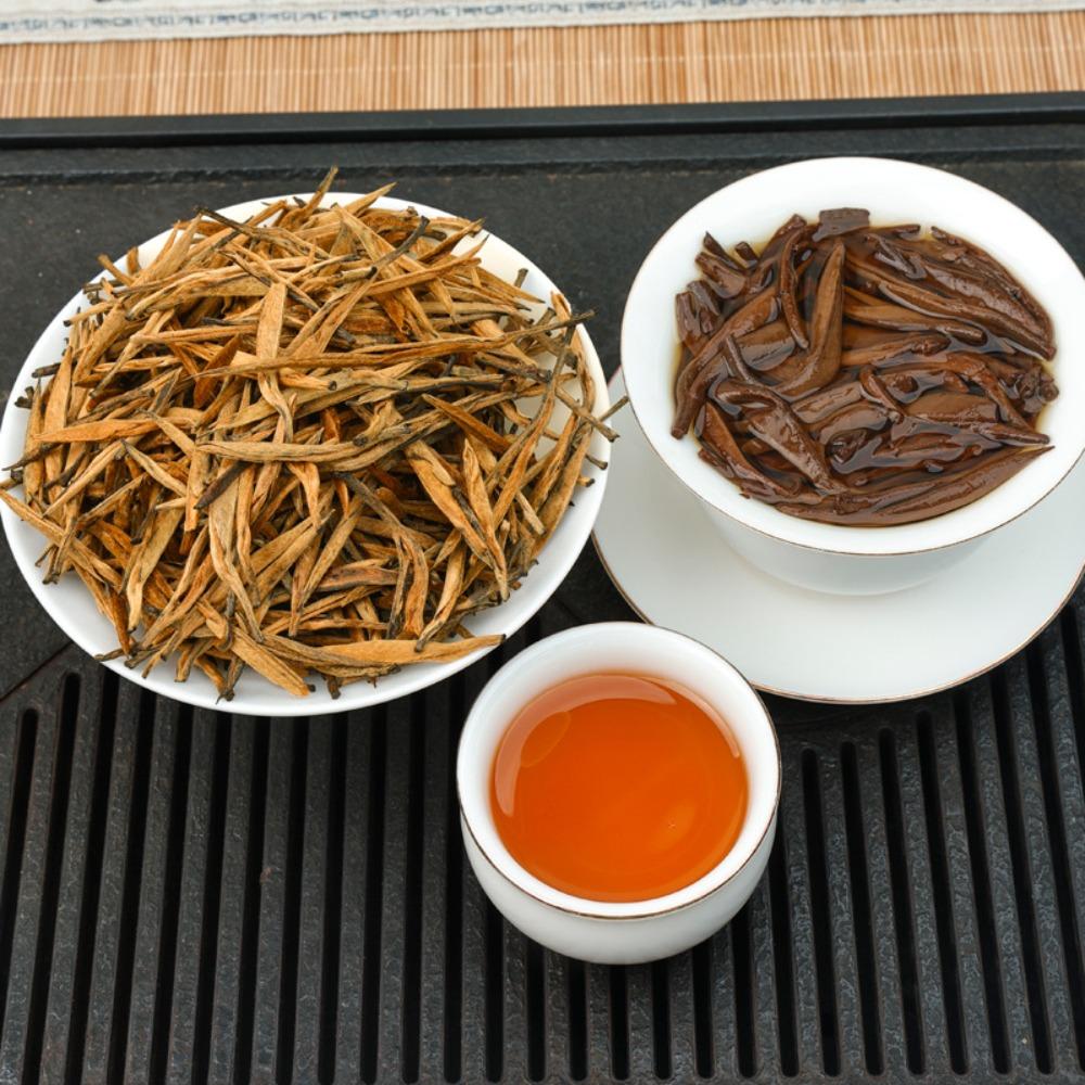 Yunnan Fengqing tea, black tea wholesale ancient tree self-sold tea, gift box gift New Year's goods big golden needle Dianhong tea