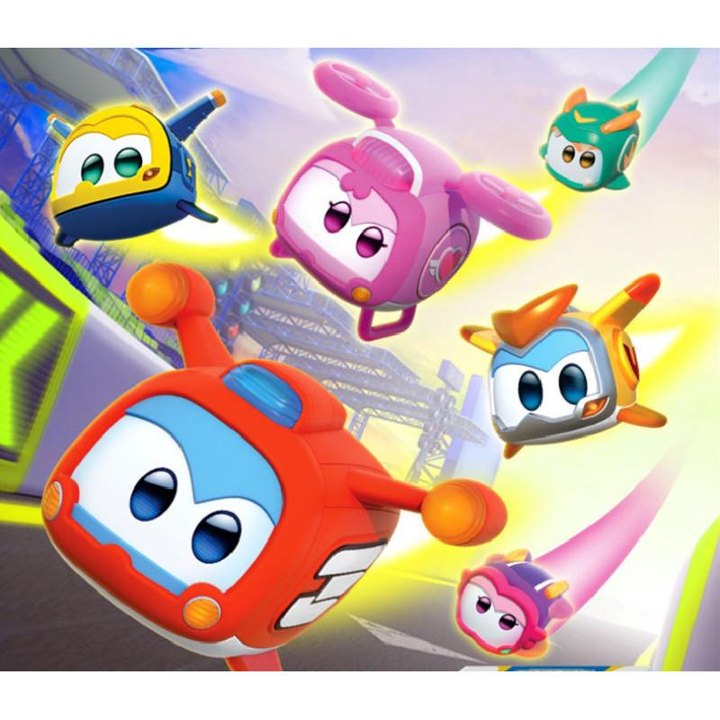 Lets Go Super Wings Pet Robots With Flashing Lights And Diy Control For Kids