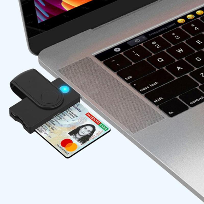 Uthai X02 Usb Sim Smart Card Reader For Bank Card Cac Id Sim Sd Tf/Micro Sd