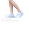 1 Pair Waterproof Rain Shoe Cover Non-Slip Reusable Slip-On Overshoes Men Women Travel Outdoor Rain-proof Boot Shoes Protector