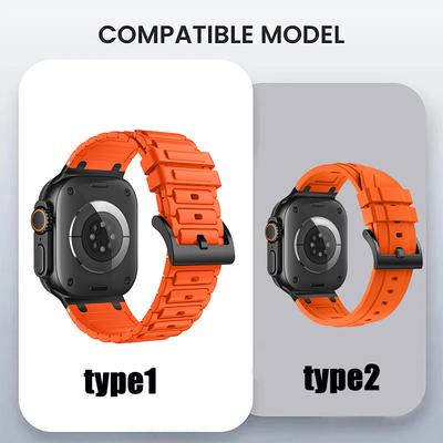 Silikonowy Pasek do Apple Watch Band Ultra3 2 49mm 46mm 44mm 40mm 45mm 41mm 38mm 44mm dla iwatch seria11 10 9 8 7 6 5 4 3 2 1se