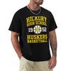 Hickory High School Huskers Basketball T-Shirt Basic Short Sleeve Shirt