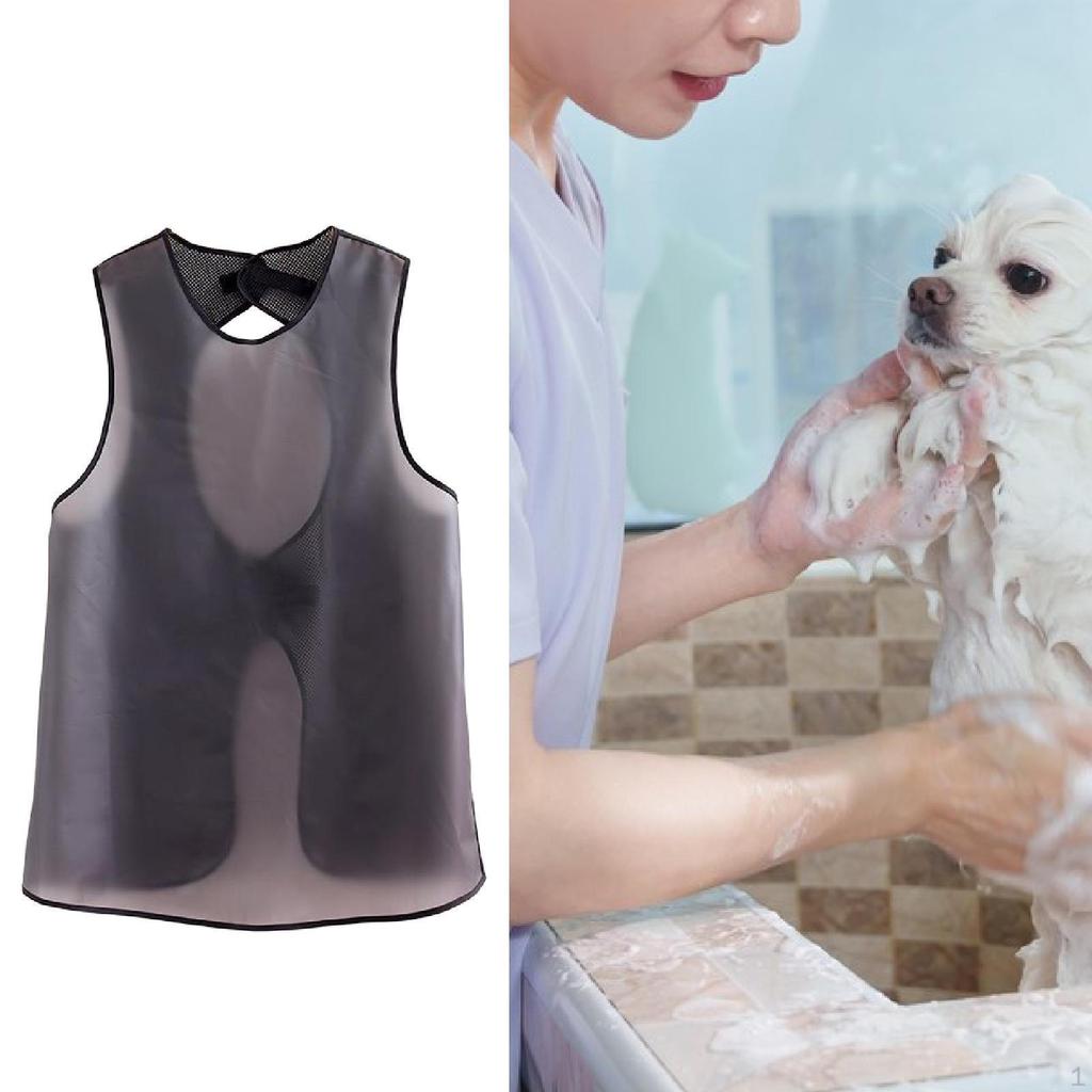 Apron for Work and Cooking with Translucent Design