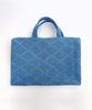 Sonnetofnight One-Size Denim Tote Book Cover With Hand Strap Handle Book Pouch