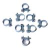 10PCS/Set 11-13MM Galvanized Clamp Fuel Hose Clamp Air Hose Clip Industrial Electronic