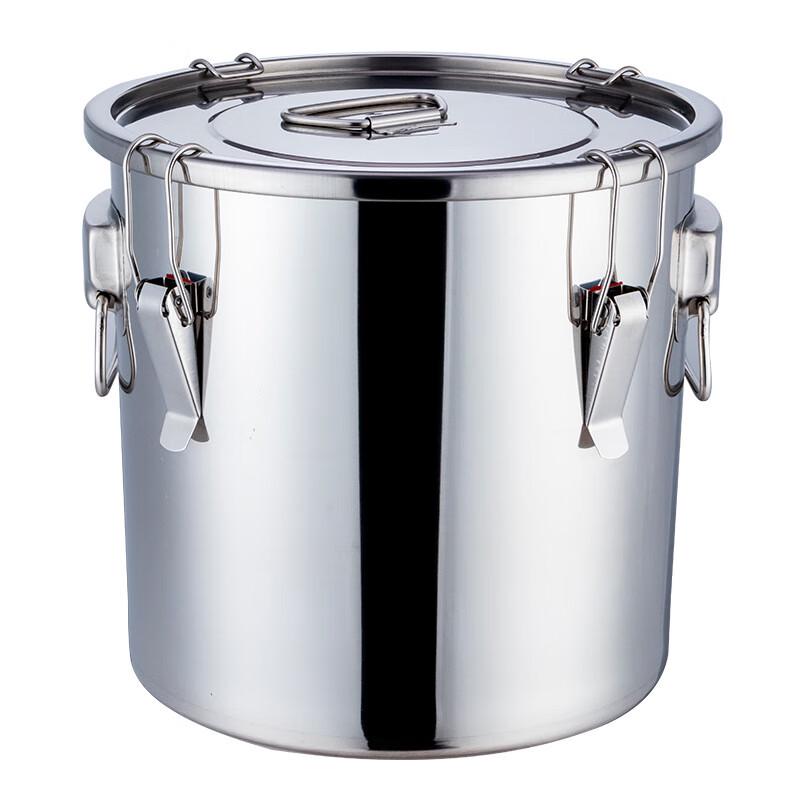 Liansheng 201 Stainless Steel Sealed Storage Bucket