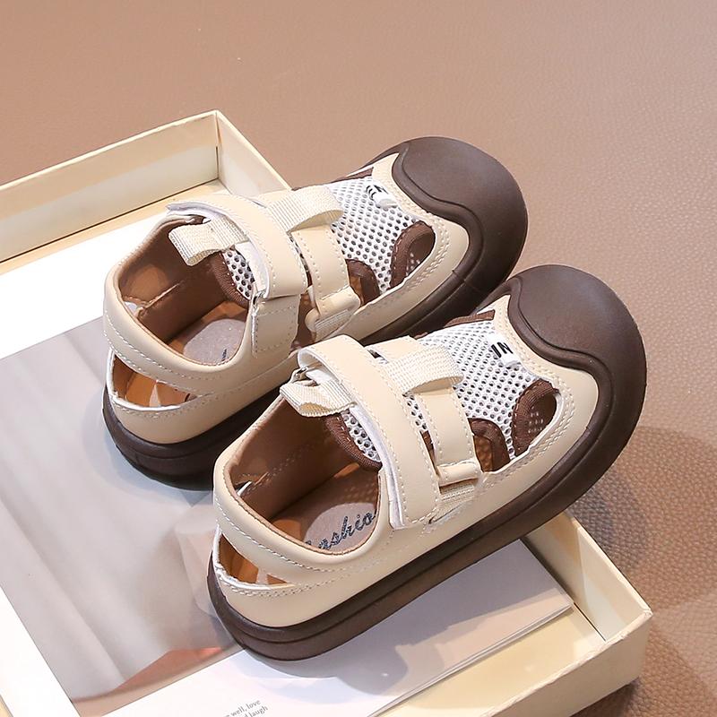 Summer Children's Velcro Hollow Sports Frame Shoes Outdoor Sandals Children's Shoes Beach Shoes Board Shoes