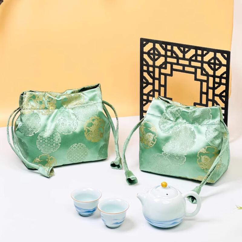 Portable Tea Set Storage Bag