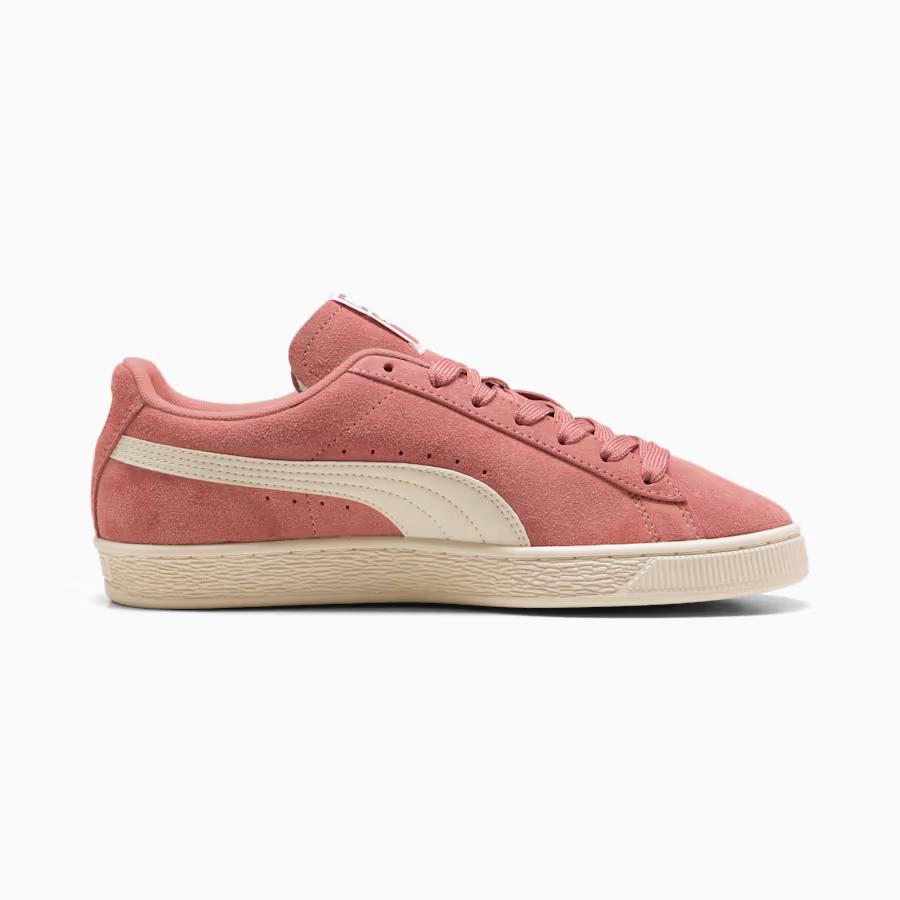 408464-01 Puma Suede Charles F Stead "Deeva Peach/Alpine Snow" (Men's)