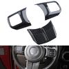 ABS Steering Wheel Cover Decor Trim For 2011-2017 Jeep Wrangler JK Unlimited Patriot Compass & Grand Cherokee 2011-2013