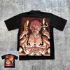 Jujutsu Kaisen ShortSleeve Top AnimePrint Streetwear Y2k Style Suitable For All Ages (Summer 2026 New Arrival)