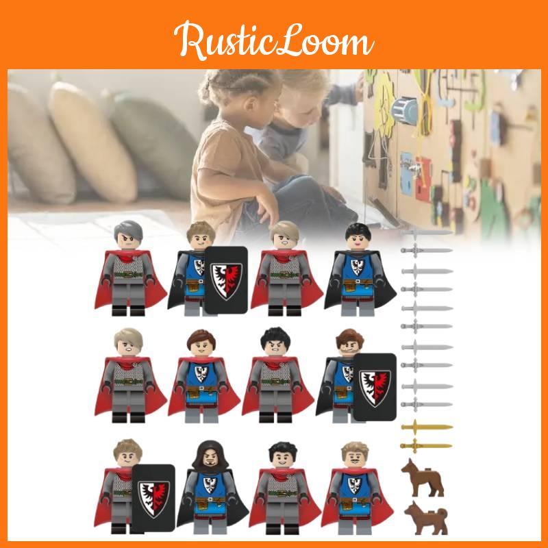 Mini 12pcs Figure Toys Minifigure Fit Building Block Sets Children Gift Festival