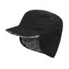 Durable Waterproof Winter Hat with Ear Flaps Windproof Nylon Hat Flat Cap Warm Ski Cap