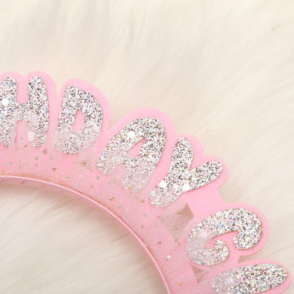 Cartoon Birthday Headband Creative Children's Headband Birthday Headwear Party Supplies