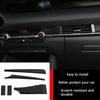 Car Accessories Fit for 2019 2020 2021 2022 2023 2024 2025 Mazda 3 Axela Interior Front Center Console Side Air Vents Outlet Cover Trim Frame (Carbon