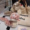 Fluffy Cartoon Stuffed Animal 45-70cm Snake Appease Doll Big Eyes Snake Plush Toys  Home Decor