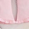 Summer New Style Asymmetrical Shoulder Strap Floral Top + Solid Color Lace Flared Pants Two-Piece Set Children's Clothing