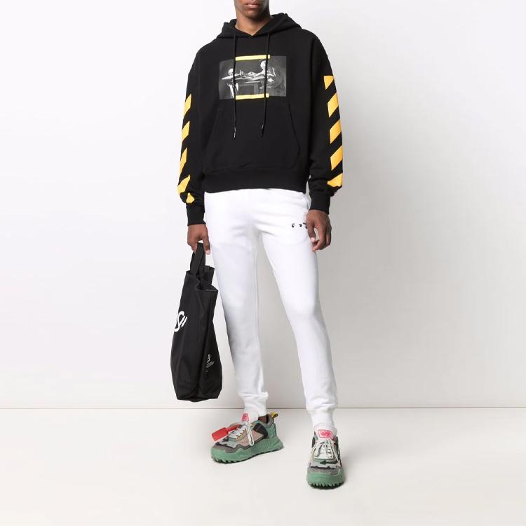 OFF WHITE Caravaggio Painting Hoodie OMBB037F21FLE0111084