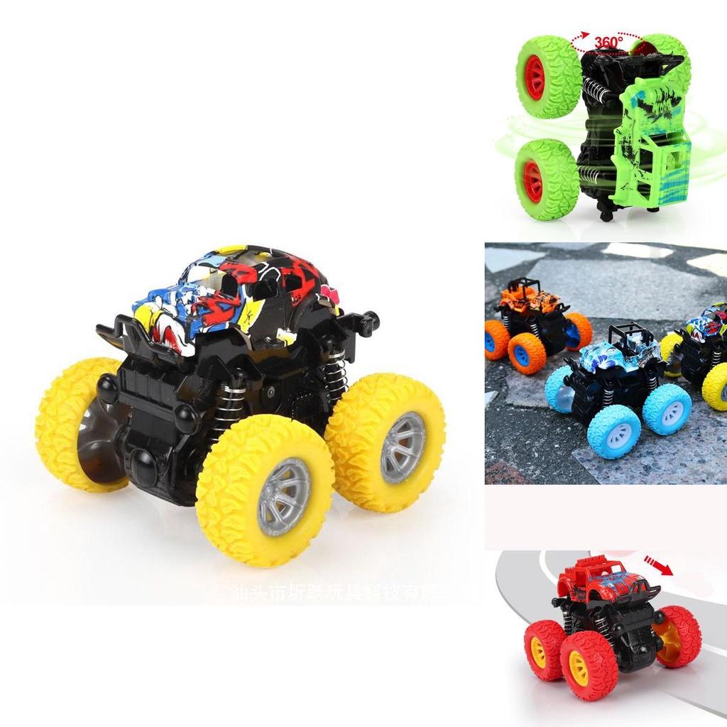 Dynamic Inertia Four-wheel Drive Toy Car With Powerful Suspension System For Kids