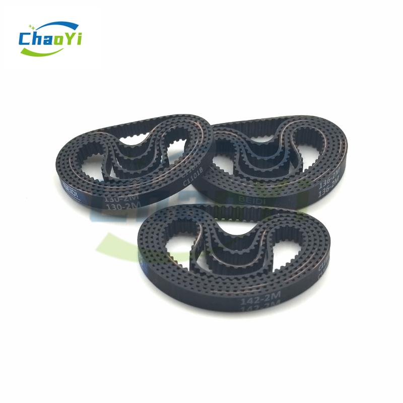 HTD 2M Rubber Timing Belt Width 4/5/6/10mm Length 118mm-250mm Vacuum cleaner Drive Belt 2M 120 126 128 130 142 150 162mm 2M-142