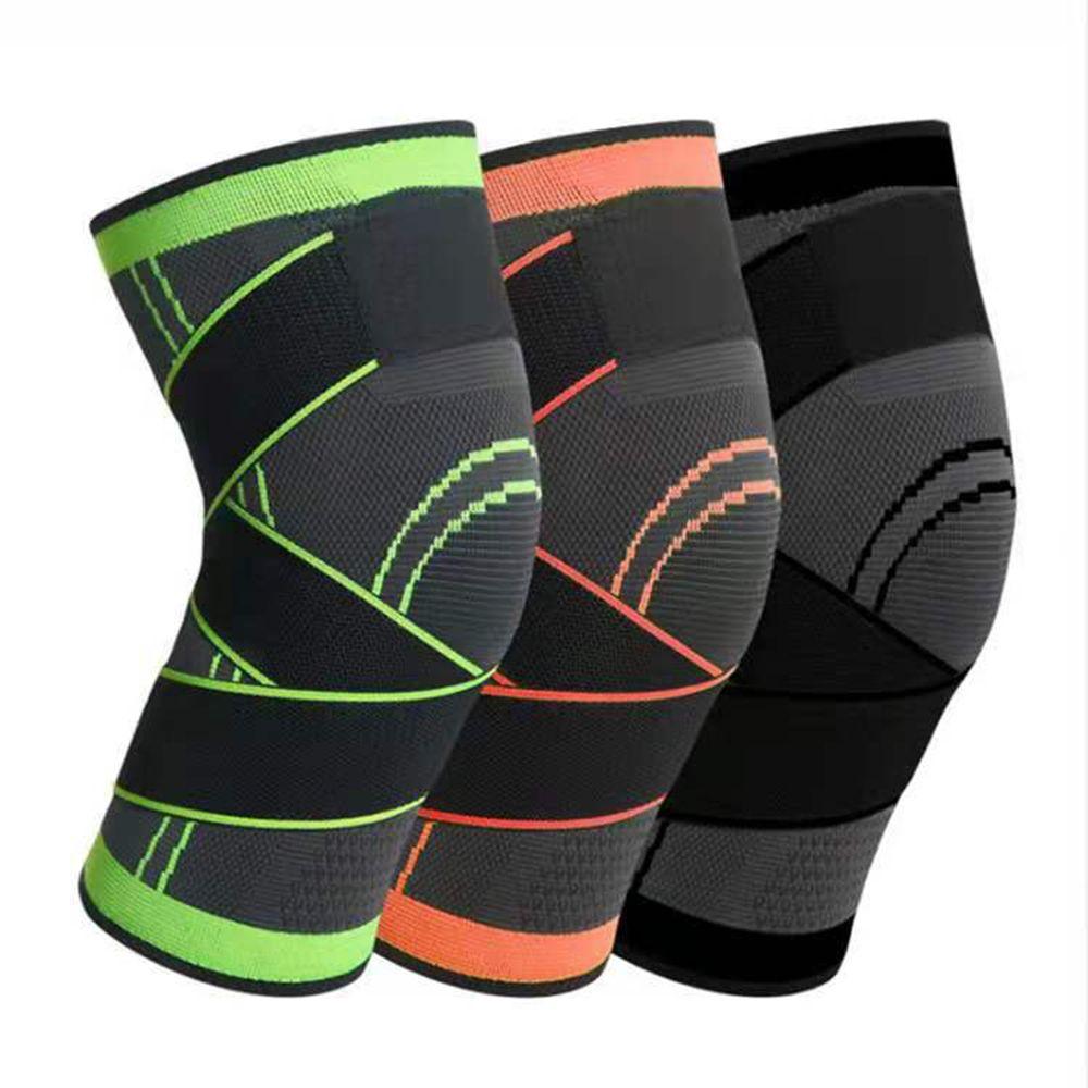 Male Knee Pads Adult Nylon Elastic Knee Pad Compression Knee Pad Sports Knee Support Knee Sleeve