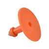 1-100 Number Plastic Livestock Ear Tag Animal Tag for Goat Sheep Pig (Orange)