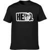 Men's Summer T-Shirt Edward Snowden Hero Pure Cotton Is More Hygroscopic Black