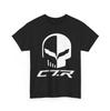 Split Skull C7R Racing Badge Logo Graphic T‑Shirt SIZE S‑5XL