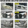 Car Headlight Repair Paste - High-strength Polishing Agent That Removes Oxidation, Scratches, Blurring, and Yellowing, Restoring