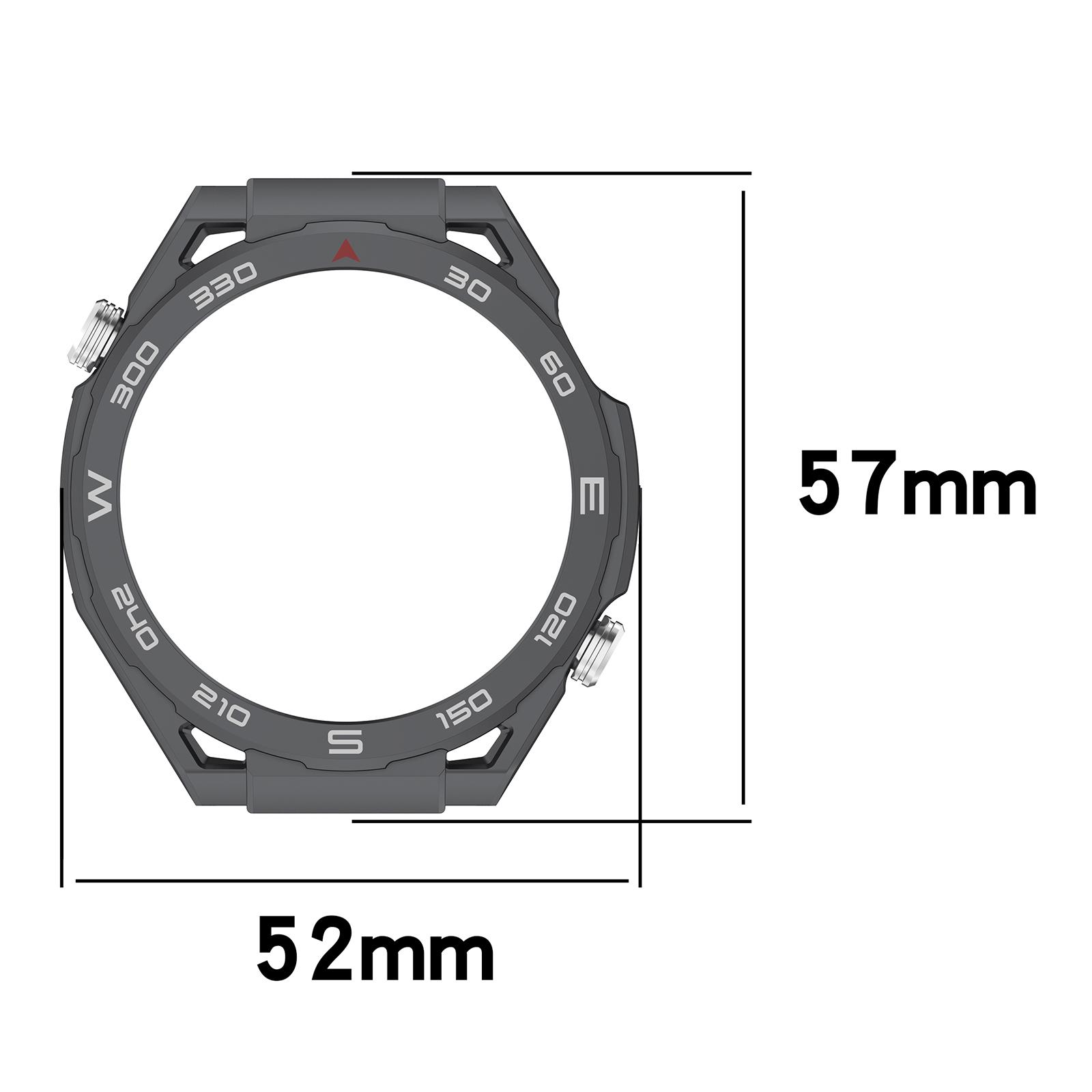 Чехол для корпуса ПК для Huawei Watch GT6 Pro 46 мм Аксессуары Защитная крышка корпуса часов Рамка Вырезанная рамка часов Бампер Чехол-крышка